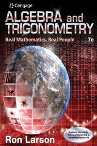 Bundle: Algebra and Trigonometry: Real Mathematics, Real People, Loose-Leaf Version, 7th + Student Solutions Manual + Webassign Printed Access Card, Single-Term