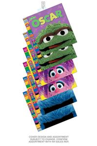 Sesame Street Friends: Oscar, Abby, Cookie Monster 6-Copy Clip Strip Summer 2020