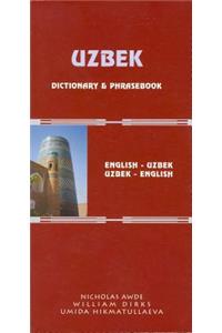 Uzbek-English/English-Uzbek Dictionary and Phrasebook: Romanized