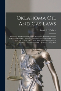 Oklahoma Oil And Gas Laws