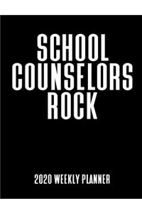 School Counselors Rock 2020 Weekly Planner