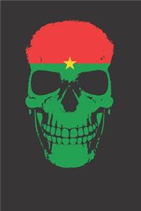 Burkina Faso Burkinabe Flag Notebook Journal