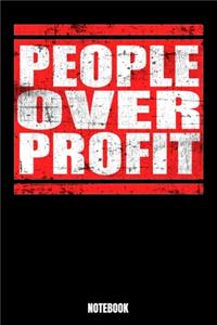 People Over Profit Notebook