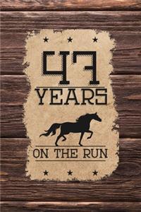 47th Birthday Journal