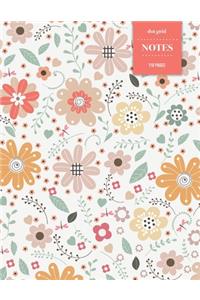 Dot Grid Notes 110 Pages
