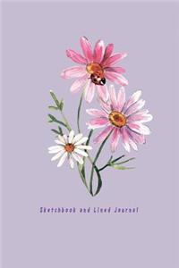 Sketchbook and Lined Journal