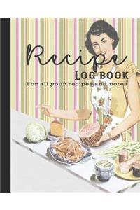 Recipe Log Book