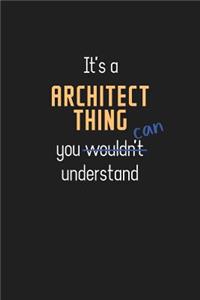 It's a Architect Thing You Can Understand