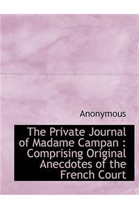 The Private Journal of Madame Campan