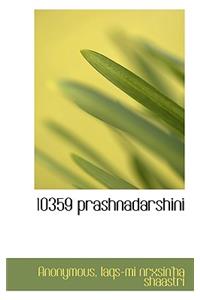 10359 Prashnadarshini