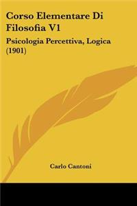 Corso Elementare Di Filosofia V1