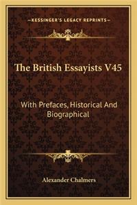 British Essayists V45