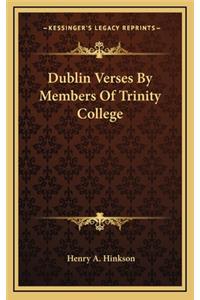 Dublin Verses by Members of Trinity College
