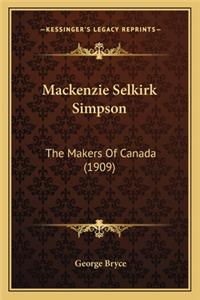 MacKenzie Selkirk Simpson