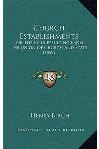 Church Establishments