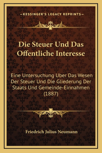 Die Steuer Und Das Offentliche Interesse