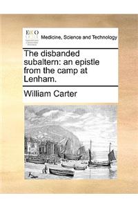 The disbanded subaltern