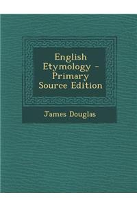 English Etymology
