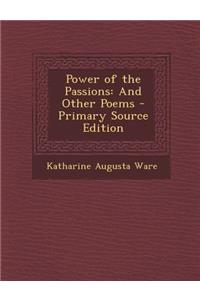 Power of the Passions