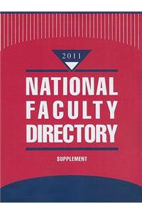 National Faculty Directory Supplement