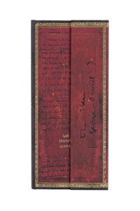 Paperblanks Orwell, Nineteen Eighty-Four Embellished Manuscripts Collection Hardcover Mini Lined Wrap Closure 176 Pg 85 GSM