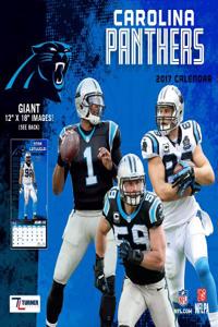 Cal 2017 Carolina Panthers 2017 12x12 Team Wall Calendar