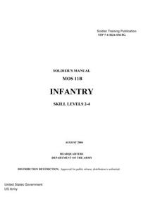 Soldier Training Publication STP 7-11B24-SM-TG Soldier's Manual MOS 11B Infantr