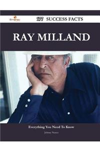 Ray Milland 177 Success Facts - Everything you need to know about Ray Milland