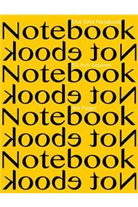 Dot Grid Notebook 1/2 Inch Squares 160 pages