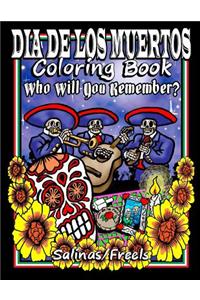 Dia De Los Muertos Coloring Book