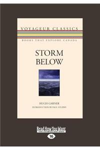 Storm Below (Large Print 16pt)