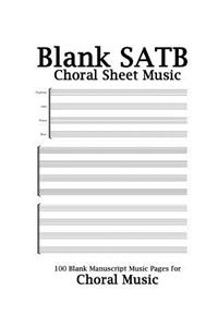 Blank Satb Choral Sheet Music