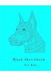 Blank Sketchbook for Kids