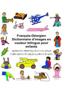 Français-Géorgien Dictionnaire d'images en couleur bilingue pour enfants
