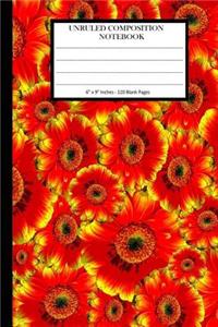 Unruled Composition Notebook 6