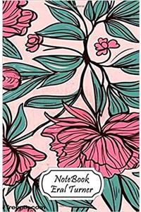 Drawn Flower Small Pocket Notebook