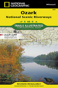 Ozark National Scenic Riverways Map