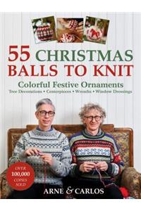 55 Christmas Balls to Knit