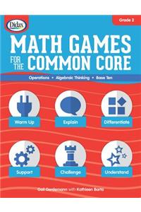 Math Games for the Common Core, Grade 2