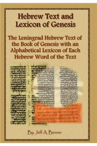 Hebrew Text and Lexicon of Genesis