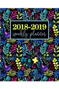2018-2019 Weekly Planner