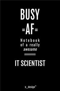 Notebook for IT Scientists / IT Scientist