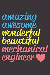 amazing awesome wonderful beautiful mechanical engineer