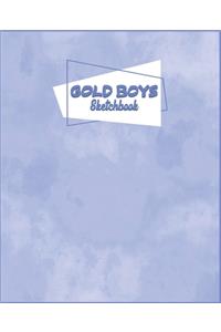 Gold Boys Sketchbook
