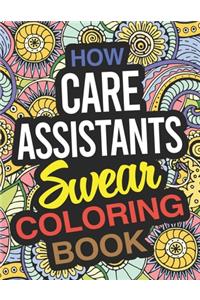 How Care Assistants Swear Coloring Book