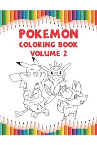 Pokemon Coloring Book Volume 2