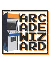 Vintage Retro Arcade Wizard