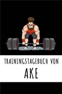Trainingstagebuch von Ake