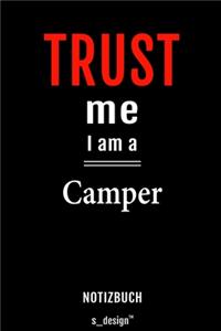 Notizbuch für Camper