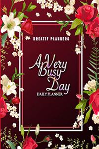 Kreatif Planners - A Very Busy Day Daily Planner